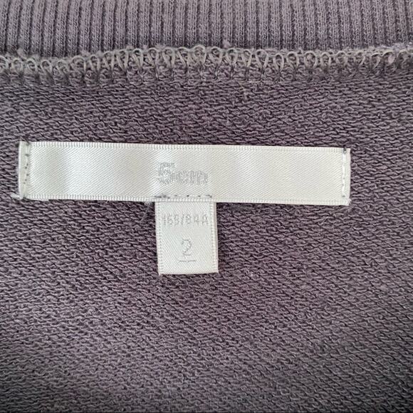 5CM Gray Studded Sweatshirt size 2 - Picture 4 of 7